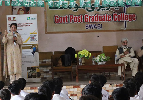  NTHP OUTREACH AT GOVERNMENTPOST GRADUATE COLLEGE, SWABI